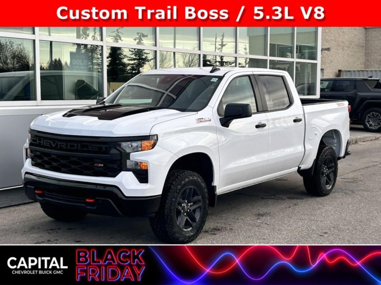 New 2025 Chevrolet Silverado 1500 Custom Trail Boss for sale in Calgary, AB