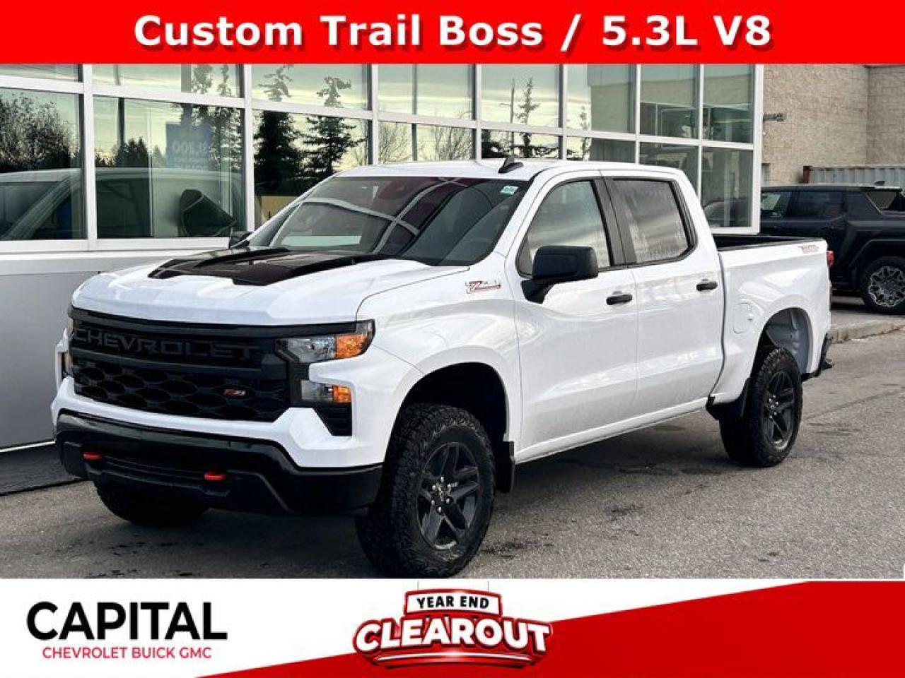 New 2025 Chevrolet Silverado 1500 Custom Trail Boss for sale in Calgary, AB