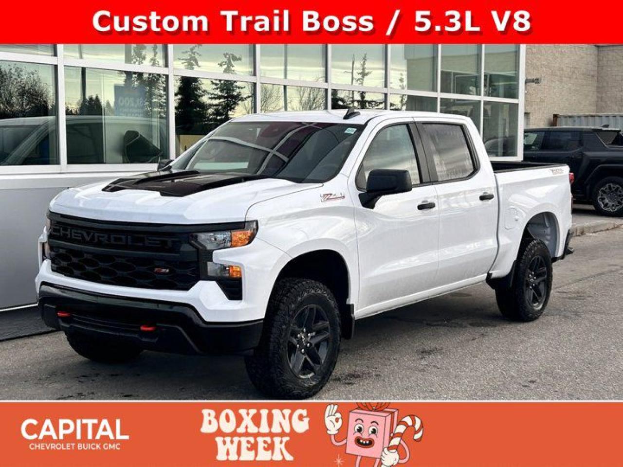 New 2025 Chevrolet Silverado 1500 Custom Trail Boss for sale in Calgary, AB