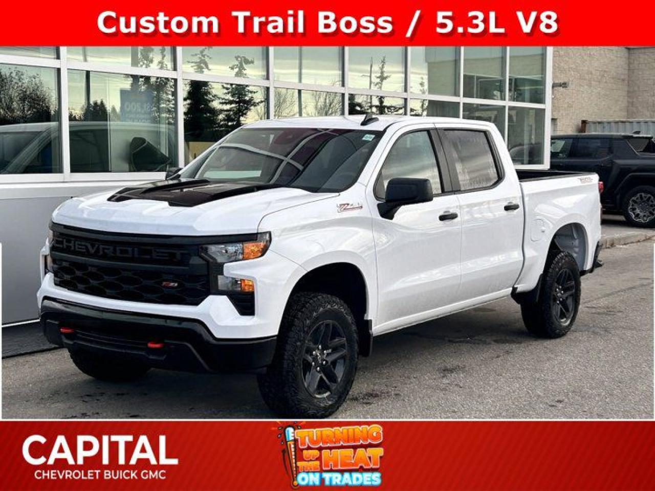 New 2025 Chevrolet Silverado 1500 Custom Trail Boss for sale in Calgary, AB