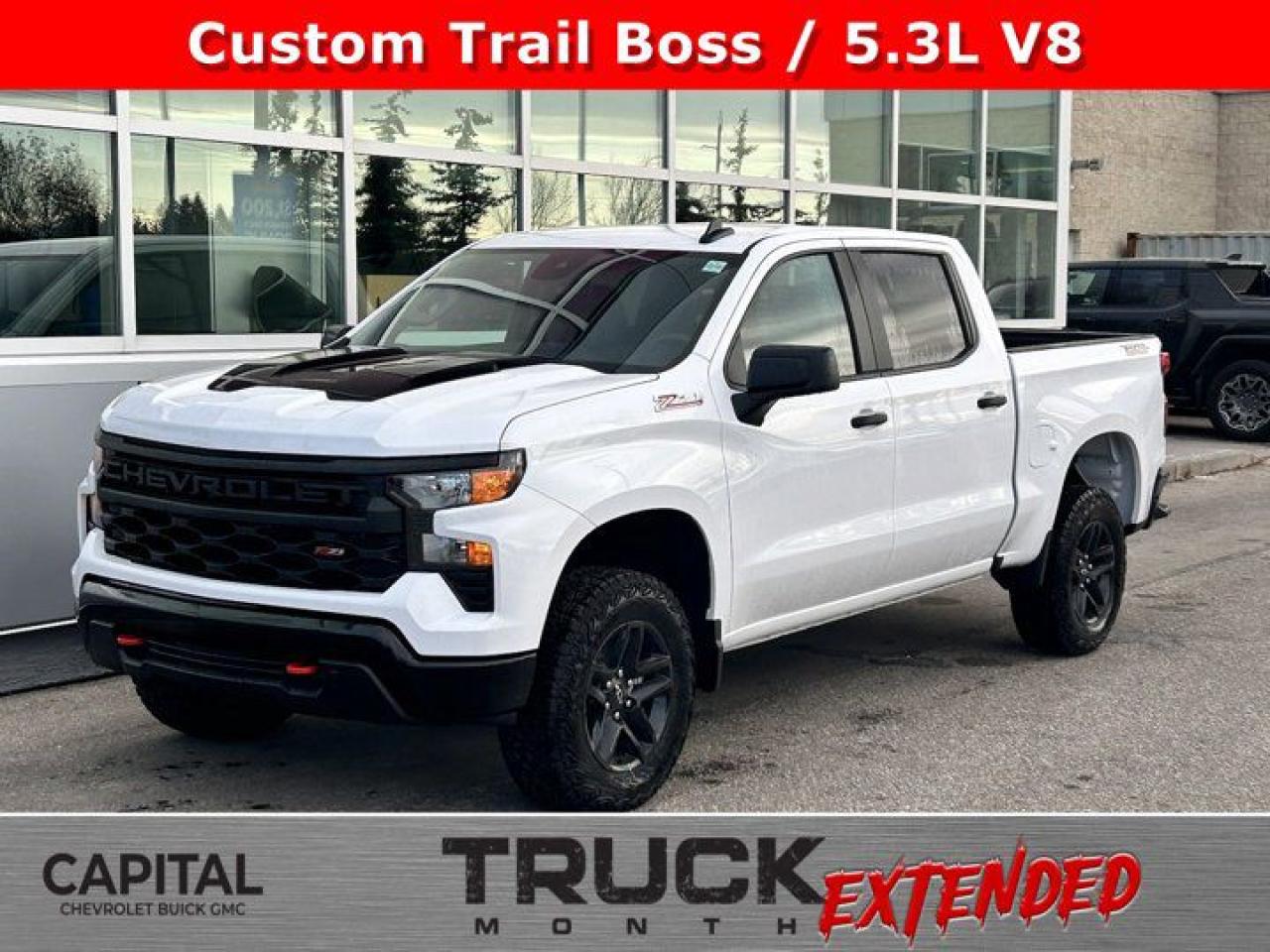 New 2025 Chevrolet Silverado 1500 Custom Trail Boss for sale in Calgary, AB