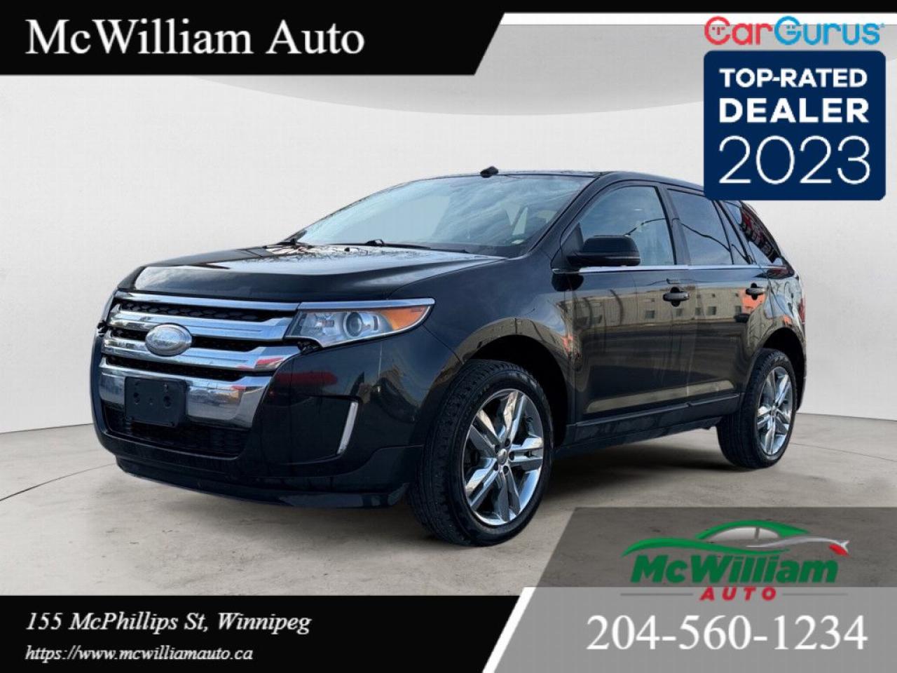 Used 2013 Ford Edge Limited AWD *FULLY LOADED* *CLEAN TITLE* *LOCAL* for sale in Winnipeg, MB