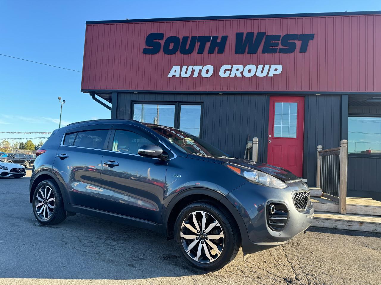 Used 2018 Kia Sportage EX Tech AWD w/Dark Brown for sale in London, ON