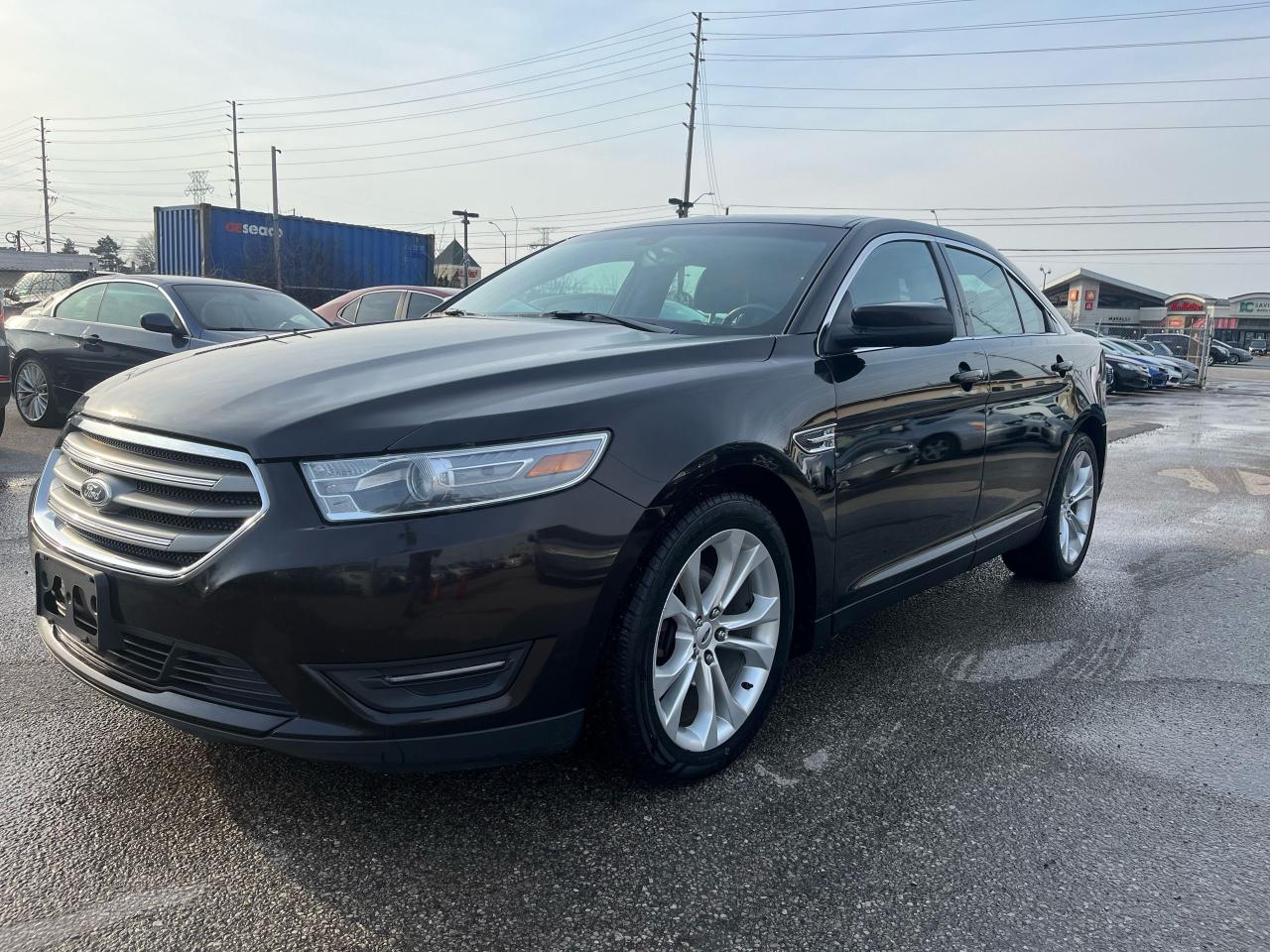 <div>2013 Ford Taurus SEL AWD comes in excellent condition,,,meticulously maintained,,,Low kilometres,,, CLEAN CARFAX REPORT,,,,runs and drives like brand new, equipped with backup camera, navigation, power windows, Leather interior, Power Sunroof, power mirrors, power doors lock, Heated seats, Power seats, Bluetooth, cruise control & much more......fully certified included in the price, HST & Licensing extra.... no extra fees,,,,,hassle & haggle free.....this vehicle has been serviced in 2014, 2015, 2016, 2017, 2018,.......&.......up to recent in Ford store..........financing is also available with the lowest interest rates and affordable monthly payments...........Please contact us @ 4 1 6 5 4 3 4 4 3 8 for more details....At Rideflex Auto Inc. we are serving our clients across G.T.A, Toronto, Vaughan, Richmond Hill, Newmarket, Bradford, Markham, Mississauga, Scarborough, Pickering, Ajax, Oakville, Hamilton, Brampton, Waterloo, Burlington, Aurora, Milton, Whitby, Kitchener, London, Brantford, Barrie, Milton.......</div><div>Buy with confidence from Rideflex Auto.</div><div><br></div><div><br></div><div><br></div>