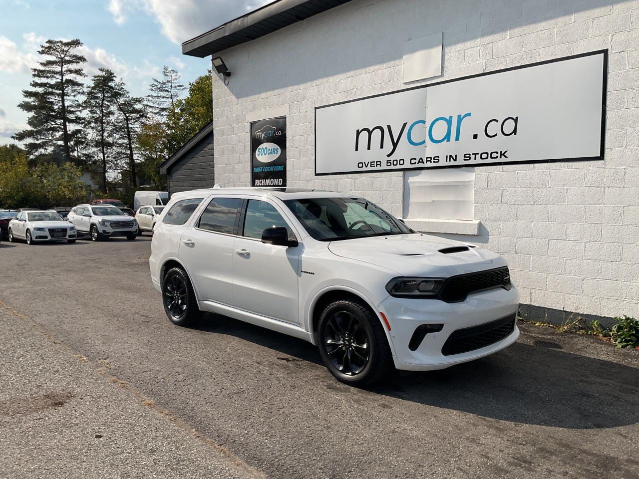 Used 2022 Dodge Durango 5.7L R/T AWD!! MOONROOF. BACKUP CAM. HEATED/COOLED SEATS. LEATHER. NAV. PWR SEATS. 20