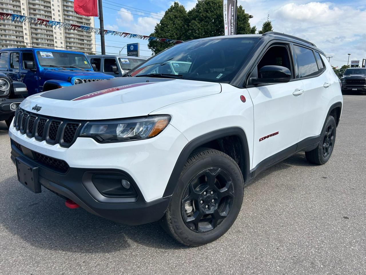 Used 2023 Jeep Compass Trailhawk | Panoramic Sunroof | Alpine Speakers | Navigation for sale in Kitchener, ON