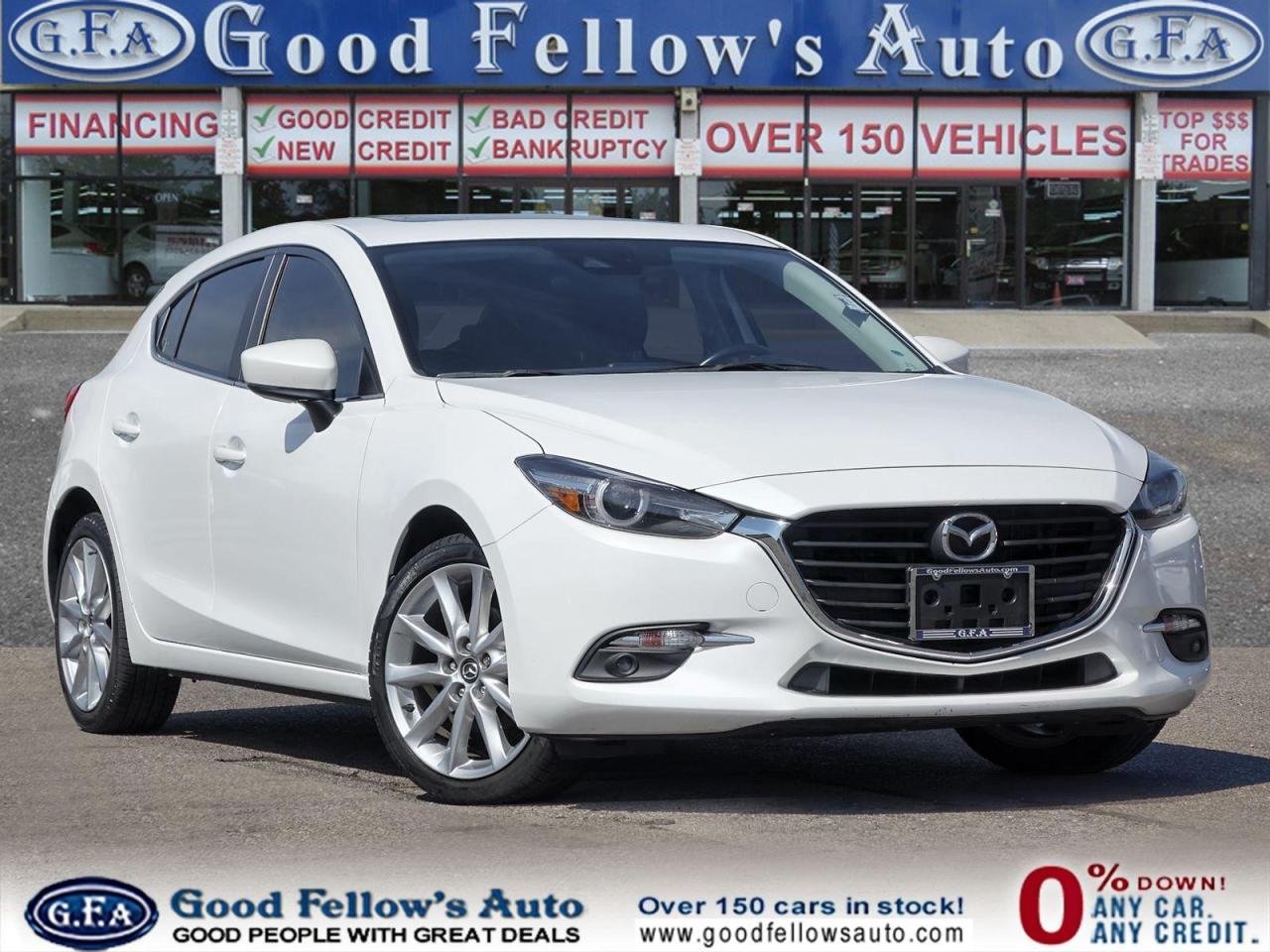 Used 2018 Mazda MAZDA3 GT MODEL, SUNROOF, REARVIEW CAMERA, HEATED SEATS, for sale in Toronto, ON