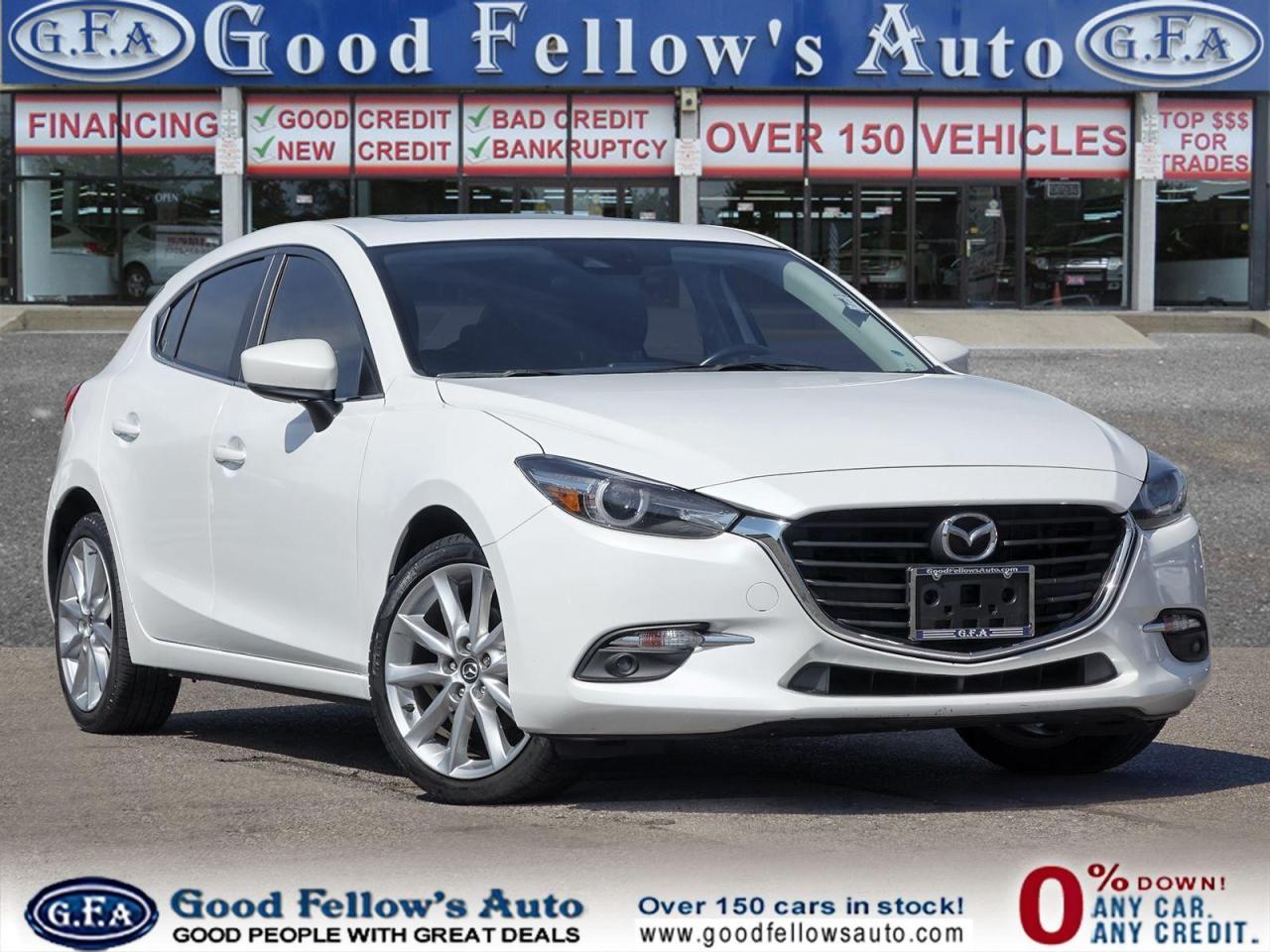 Used 2018 Mazda MAZDA3 GT MODEL, SUNROOF, REARVIEW CAMERA, HEATED SEATS, for sale in North York, ON