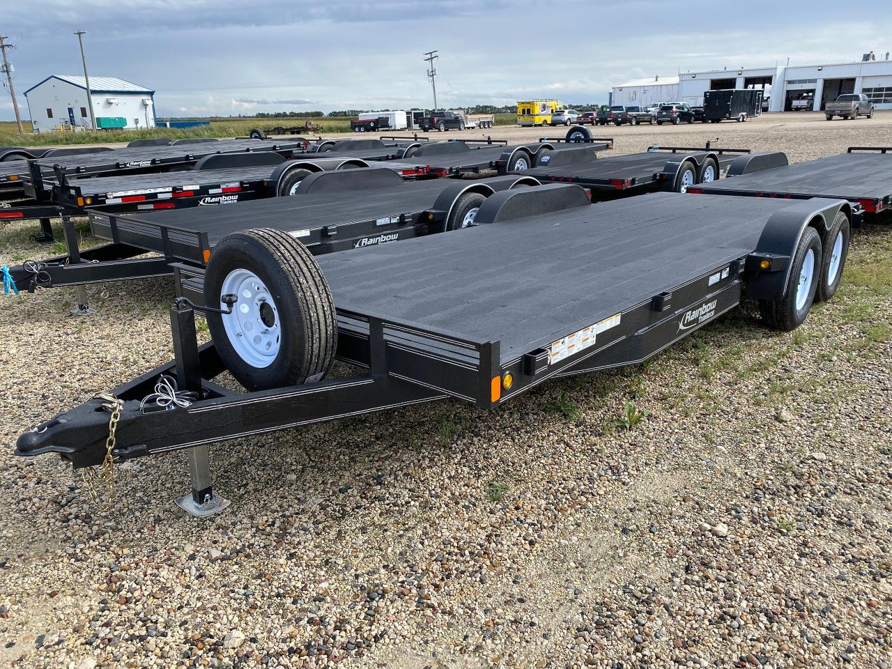 New 2025 Rainbow Trailer 20' Car & Equipment Hauler Excursion for sale in Elie, MB