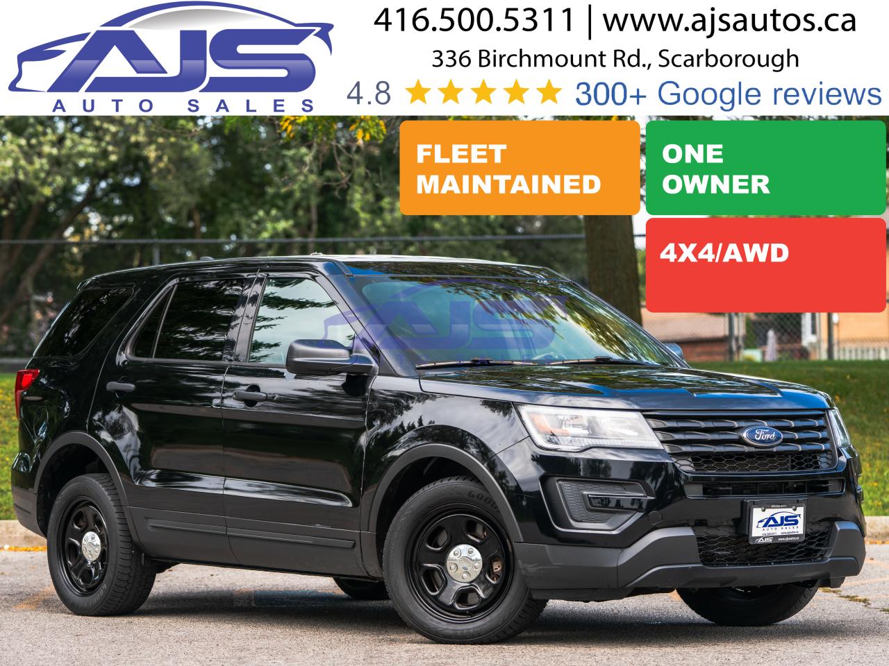 Used 2018 Ford Explorer AWD POLICE INTERCEPTOR UTILITY for sale in Toronto, ON