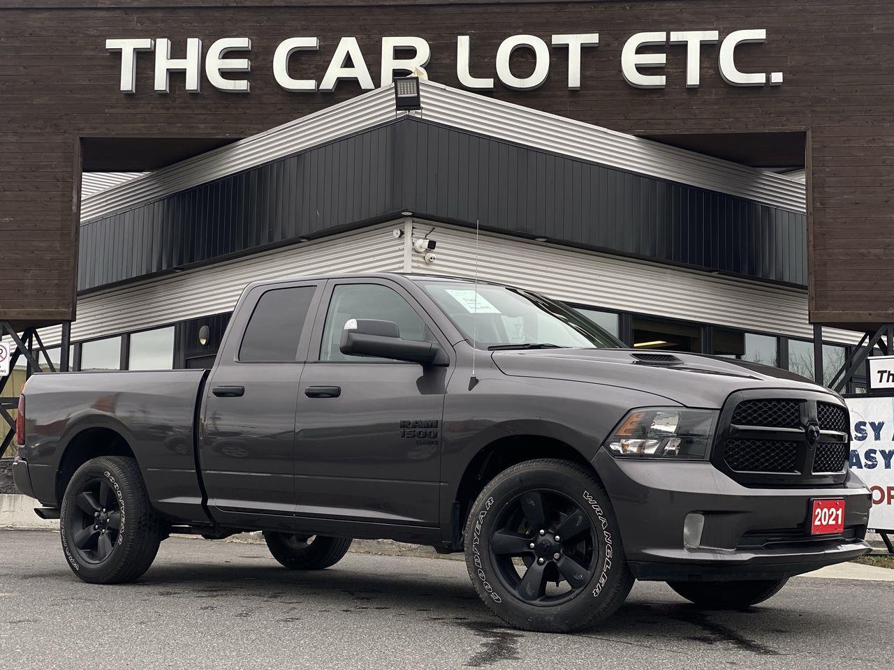 Used 2021 RAM 1500 Classic EXPRESS 4X4 QUAD CAB 6'4 HEATED SEATS/STEERING WHEEL, SIRIUS XM, CRUISE CONTROL, BACK UP CAM!! for sale in Sudbury, ON