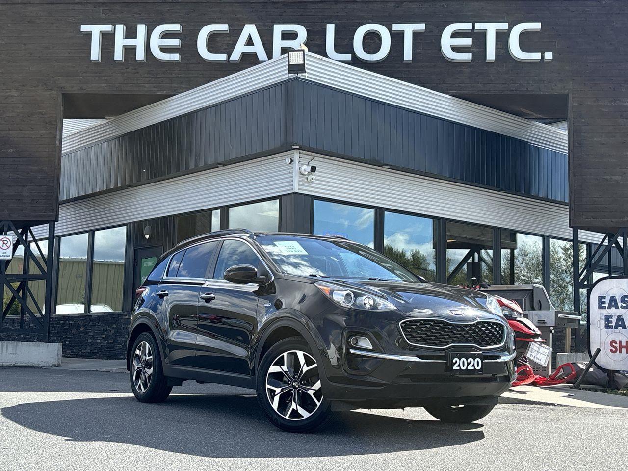 Used 2020 Kia Sportage EX APPLE CARPLAY/ANDROID AUTO, BACK UP CAM, HEATED SEATS/STEERING WHEEL, MOONROOF! for sale in Sudbury, ON