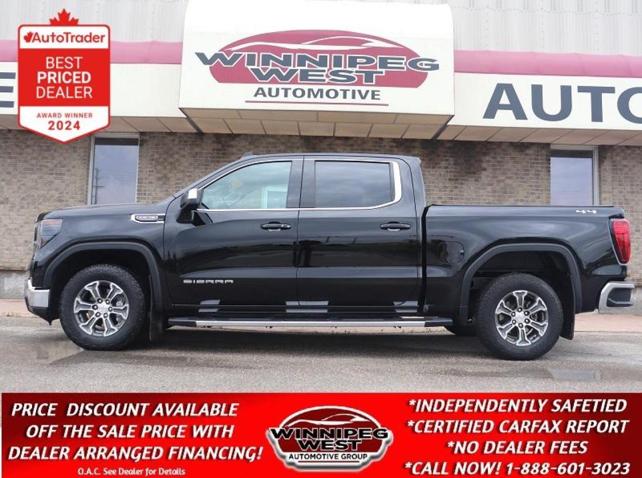 Used 2022 GMC Sierra 1500 SLE CREW 5.3L 4X4, LOADED, NEW DASH, STUNNING!! for sale in Headingley, MB