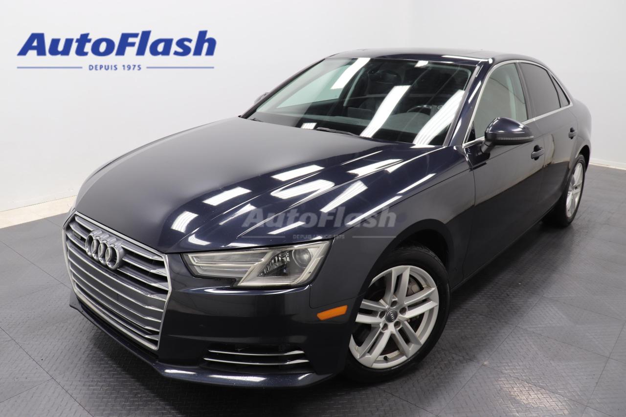 Used 2017 Audi A4 KOMFORT, AWD, CAMERA, SIEGES CHAUFF, TOIT for sale in Saint-Hubert, QC