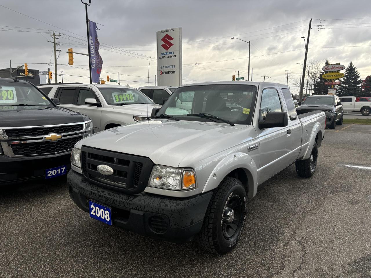 Used 2008 Ford Ranger XL Super Cab 4x4 ~Box Liner ~Alloys ~LOW KM! for sale in Barrie, ON