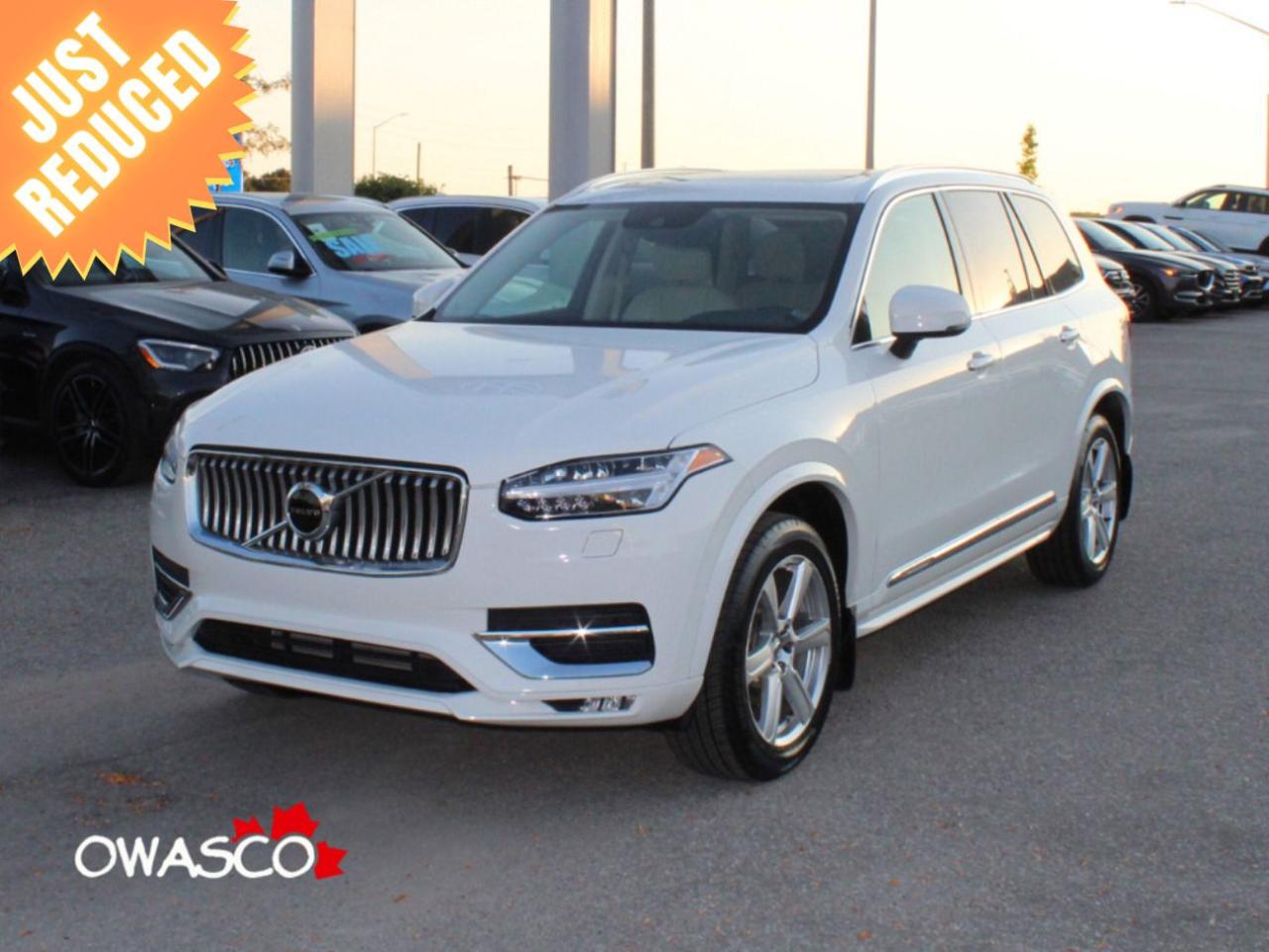 Used 2020 Volvo XC90 2.0L Great SUV! Clean CarFax! Leather Interior! for sale in Whitby, ON