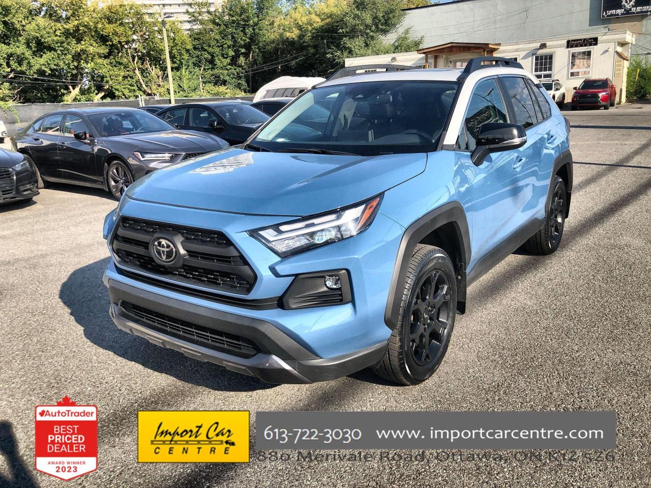 Used 2022 Toyota RAV4 Trail TRAIL EDITION, SOFTEX, ROOF, JBL, NEW TIRES for sale in Ottawa, ON