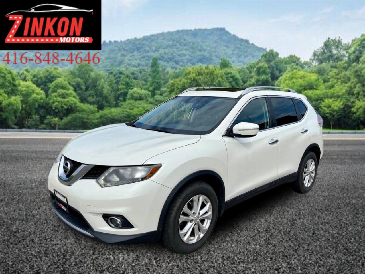 Used 2015 Nissan Rogue SV | CLEAN CARPROOF | PANO ROOF | BACK UP CAM | PUSH START | HEATED SEATS for sale in Pickering, ON