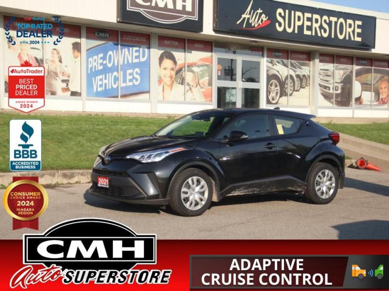 Used 2021 Toyota C-HR LE  CAM LANE-KEEP ADAP-CC APPLE-CP for sale in St. Catharines, ON