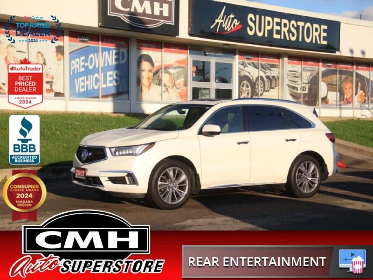 Used 2017 Acura MDX Elite  360-CAM ADAP-CC SUNROOF for sale in St. Catharines, ON