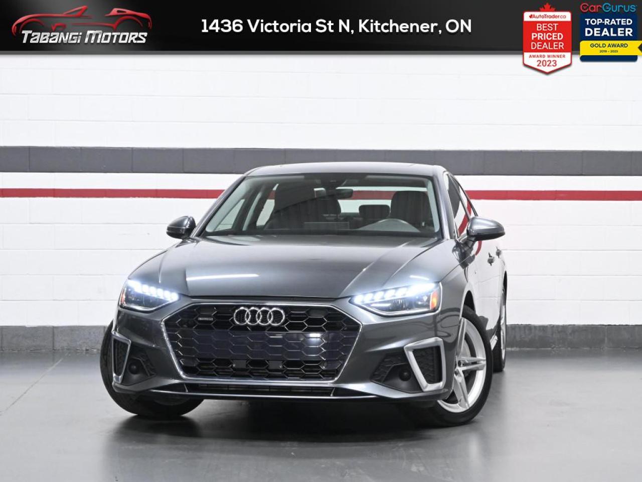 Used 2021 Audi A4 Progressiv   No Accident S-Line Digital Dash Carplay Navigation Sunroof for sale in Mississauga, ON