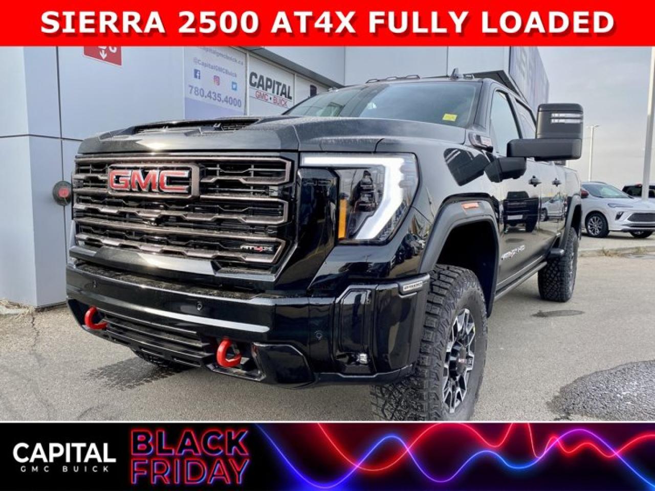 New 2025 GMC Sierra 2500 HD Crew Cab AT4X for sale in Edmonton, AB