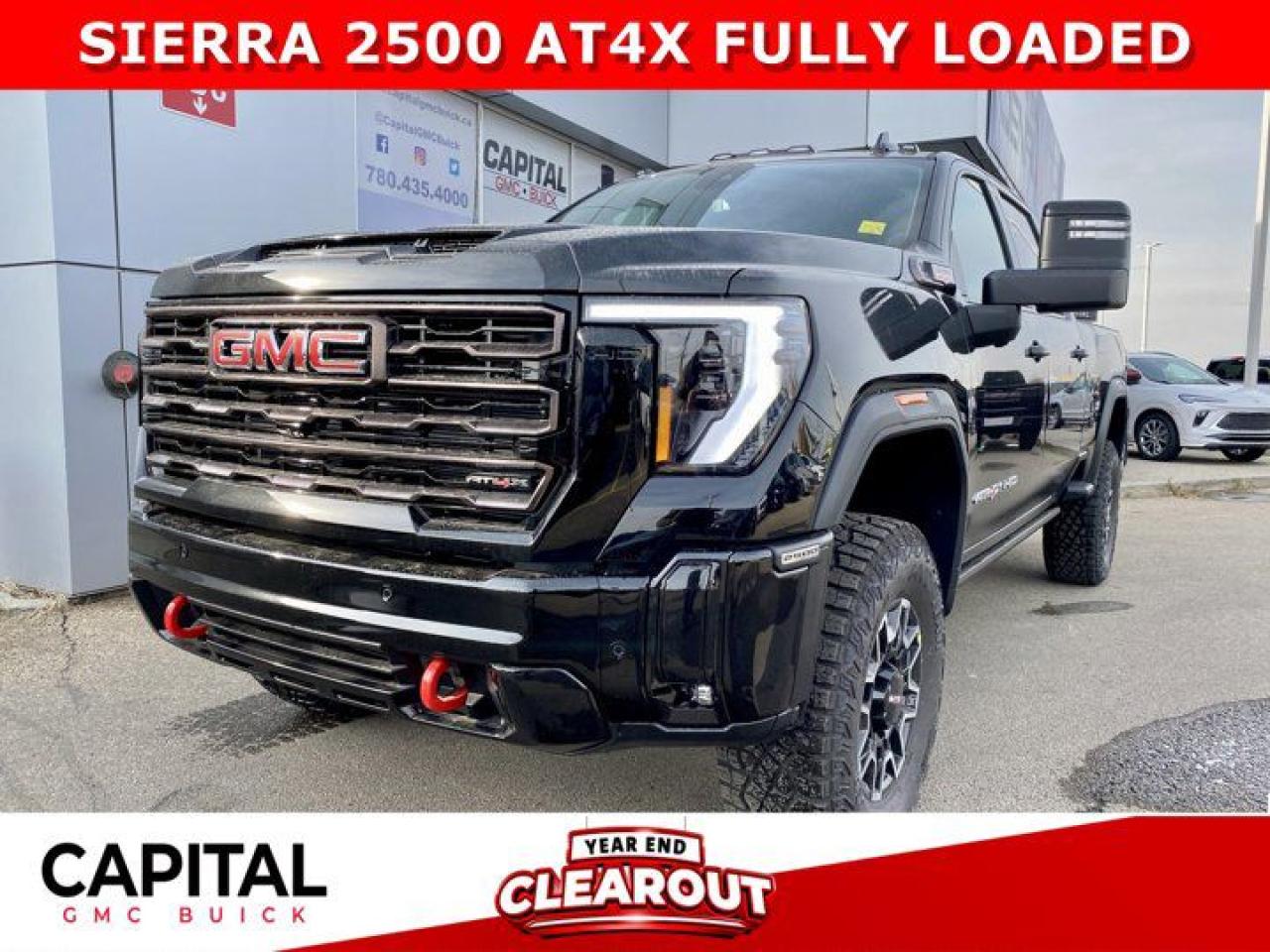 New 2025 GMC Sierra 2500 HD Crew Cab AT4X for sale in Edmonton, AB