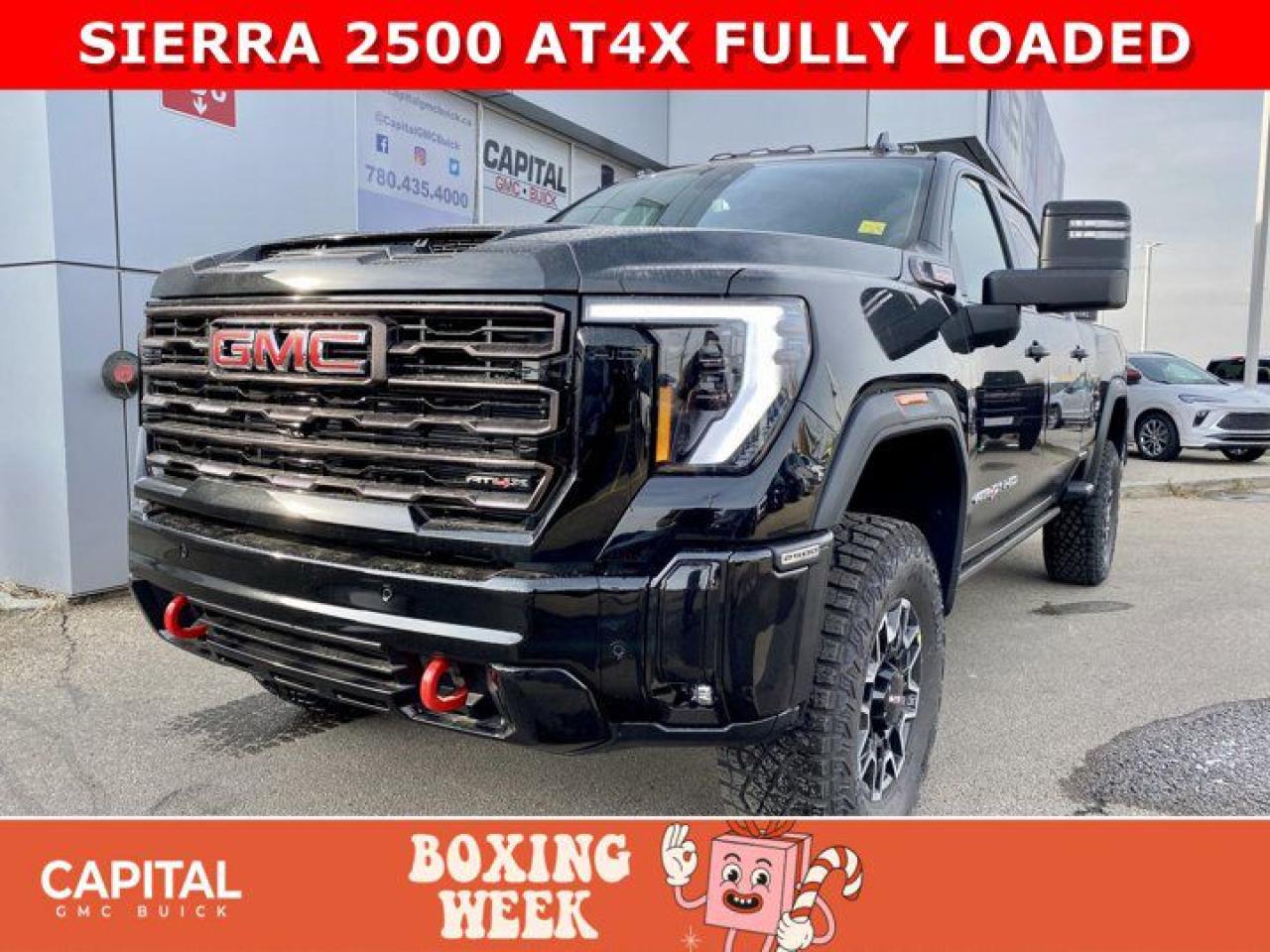 New 2025 GMC Sierra 2500 HD Crew Cab AT4X for sale in Edmonton, AB