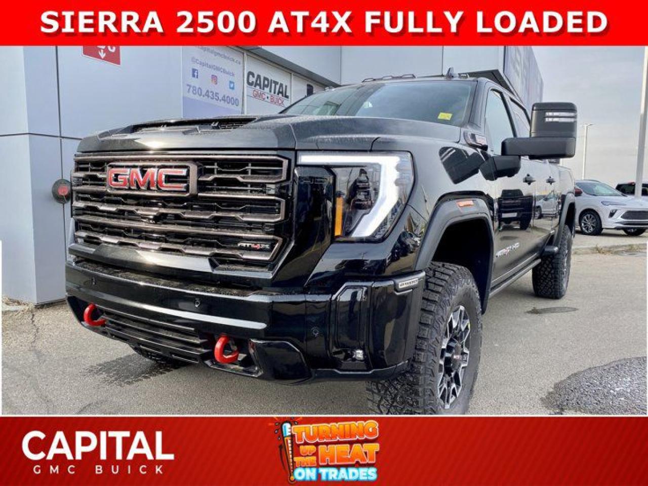 New 2025 GMC Sierra 2500 HD Crew Cab AT4X for sale in Edmonton, AB