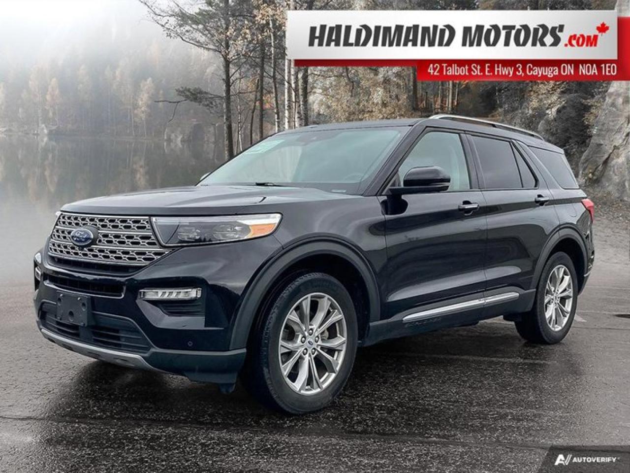 Used 2021 Ford Explorer LIMITED for sale in Cayuga, ON