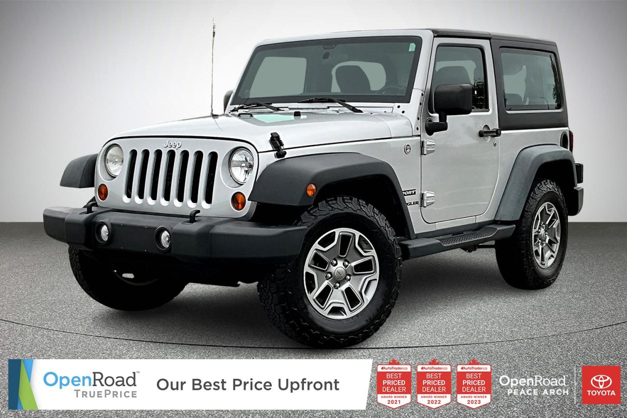 Used 2012 Jeep Wrangler Sport 2D Utility 4WD for sale in Surrey, BC