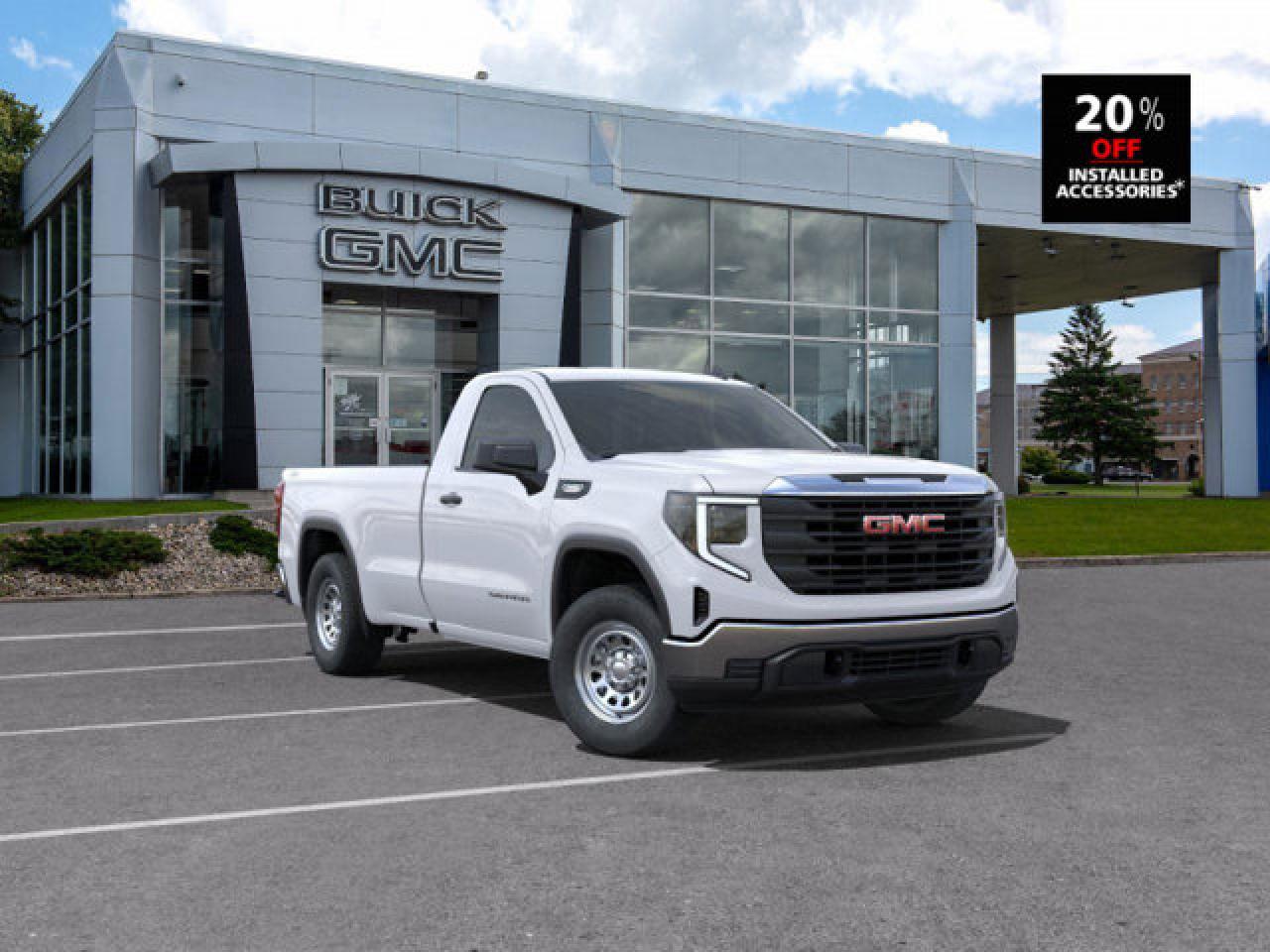 New 2025 GMC Sierra 1500 Pro- Apple CarPlay -  Android Auto for sale in Kingston, ON