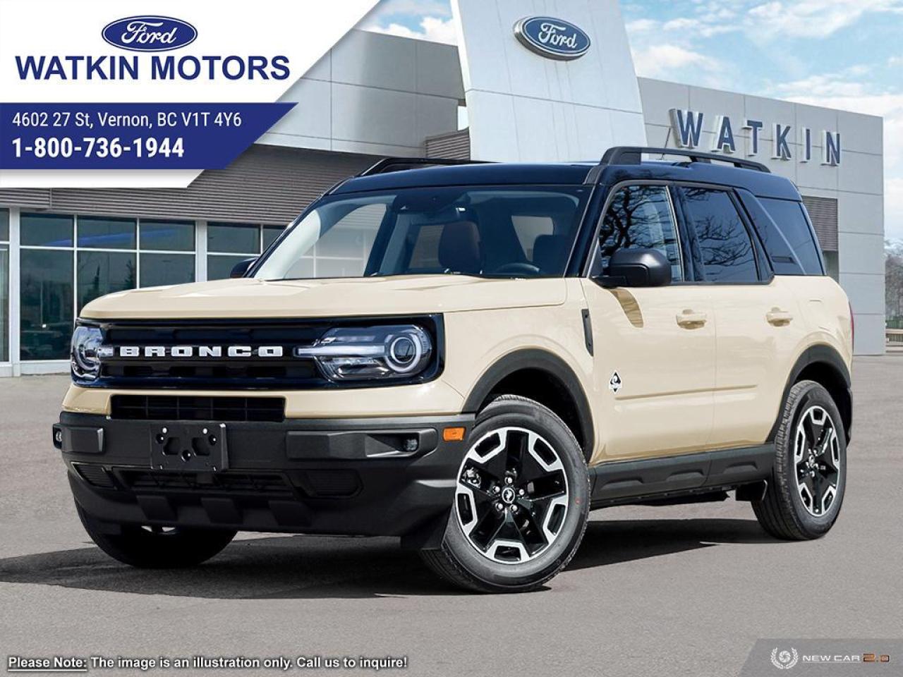 New 2024 Ford Bronco Sport Outer Banks for sale in Vernon, BC