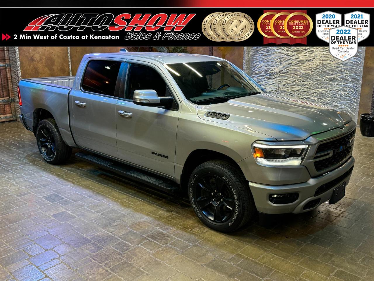 Used 2022 RAM 1500 SPORT - CLEAN CARFAX, LOW KM!! Rmt Start!! for sale in Winnipeg, MB