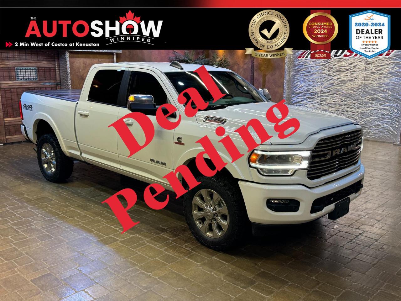 Used 2022 RAM 2500 Laramie - CLEAN CARFAX!! Htd Lthr & Rmt Start!! for sale in Winnipeg, MB