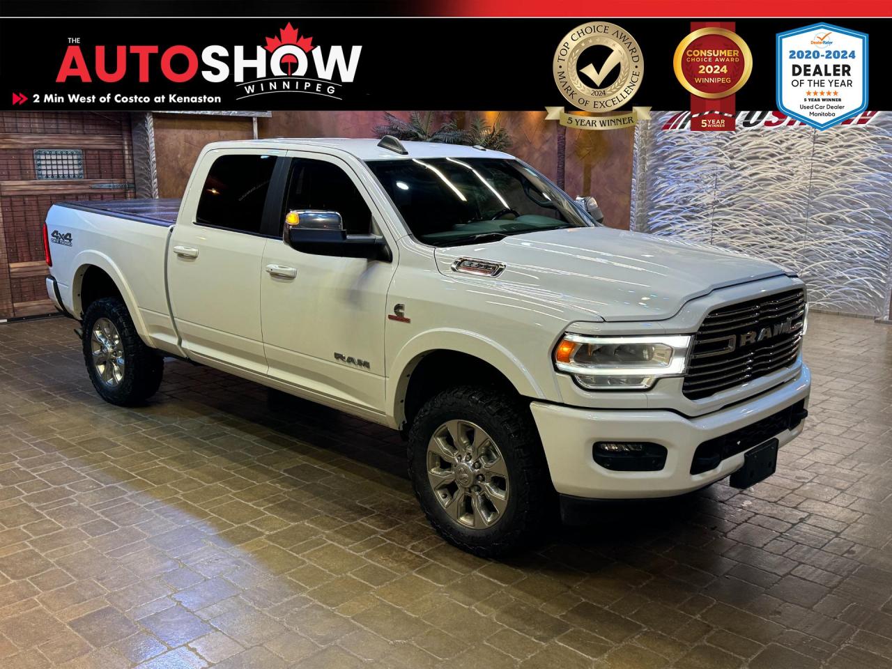 Used 2022 RAM 2500 Laramie - CLEAN CARFAX!! Htd Lthr & Rmt Start!! for sale in Winnipeg, MB