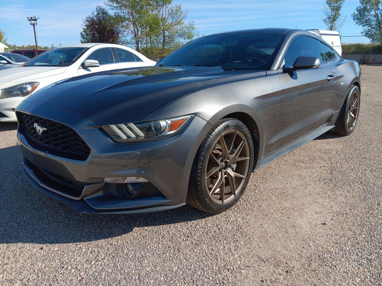 2015 Ford Mustang Premium, Lthr, Nav, Bu Cam, Shaker Sound, Htd cool - Photo #3