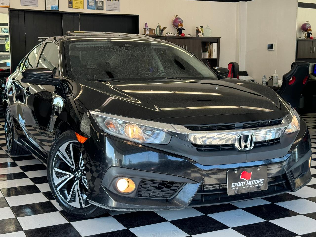 2017 Honda Civic EX-T+New Tires+Roof+Remote Start+CLEAN CARFAX - Photo #14