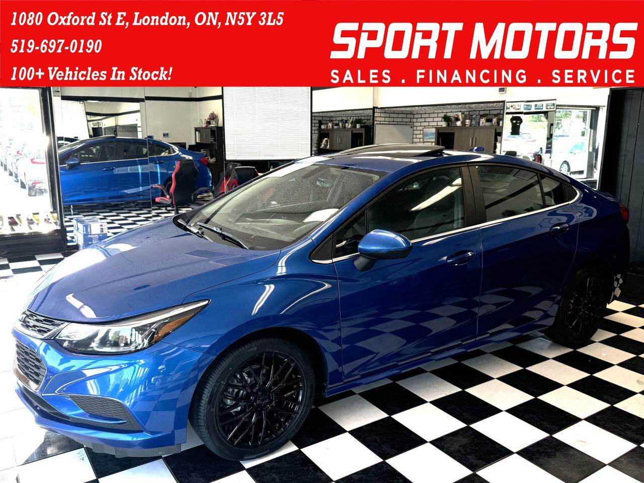 2017 Chevrolet Cruze LT+Roof+ApplePlay+New Tires+Wheels+Remote Start+