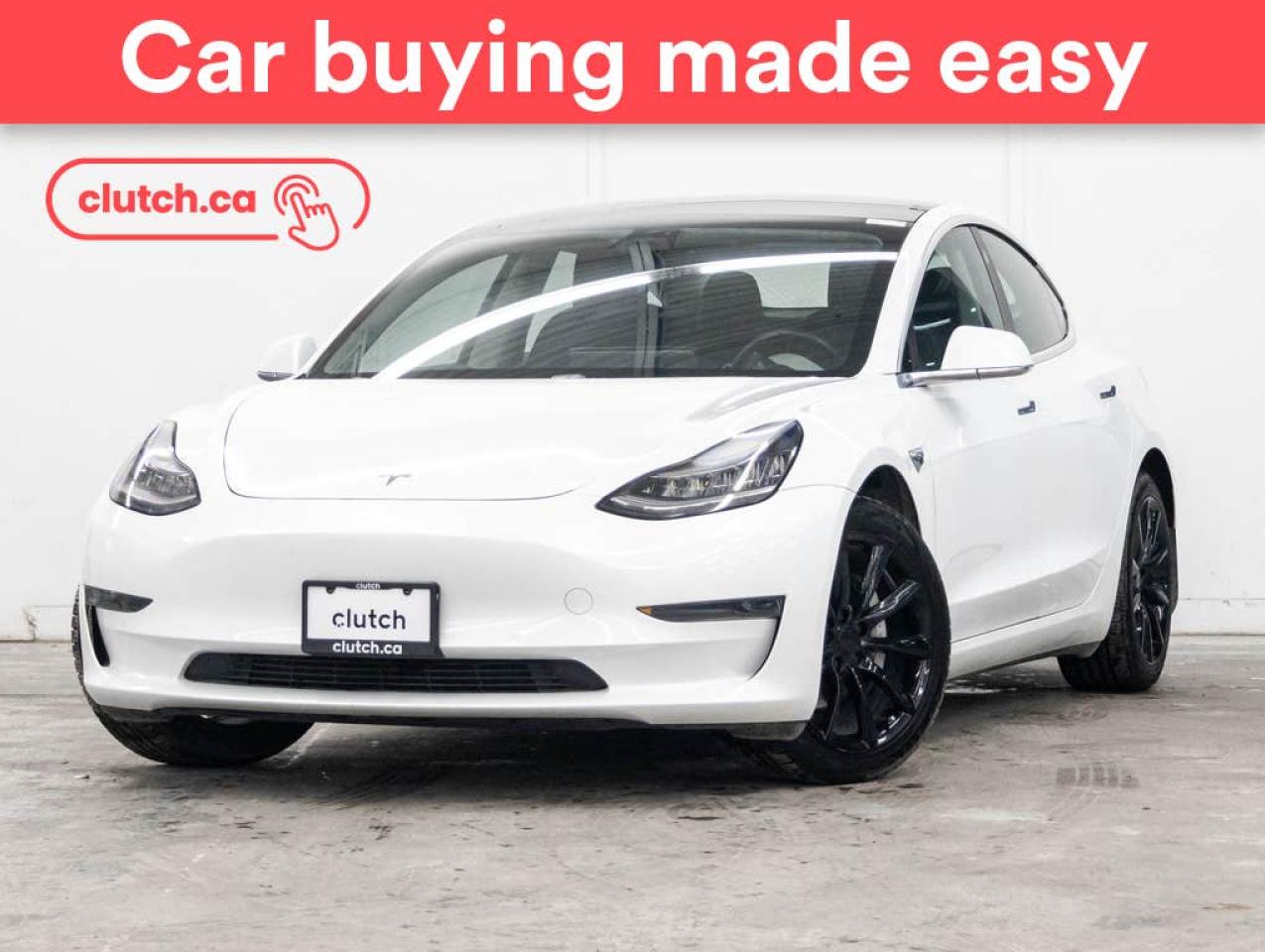 Used 2020 Tesla Model 3 Standard Range Plus w/ Autopilot, Nav, Glass Roof for sale in Bedford, NS