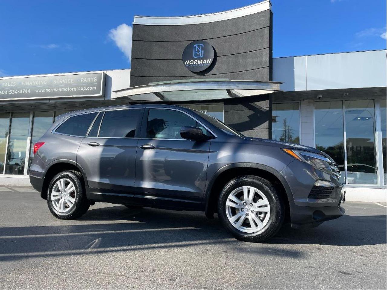 Used 2017 Honda Pilot LX+ AWD HEATED SEATS CAMERA 8-PASSANGER for sale in Langley, BC