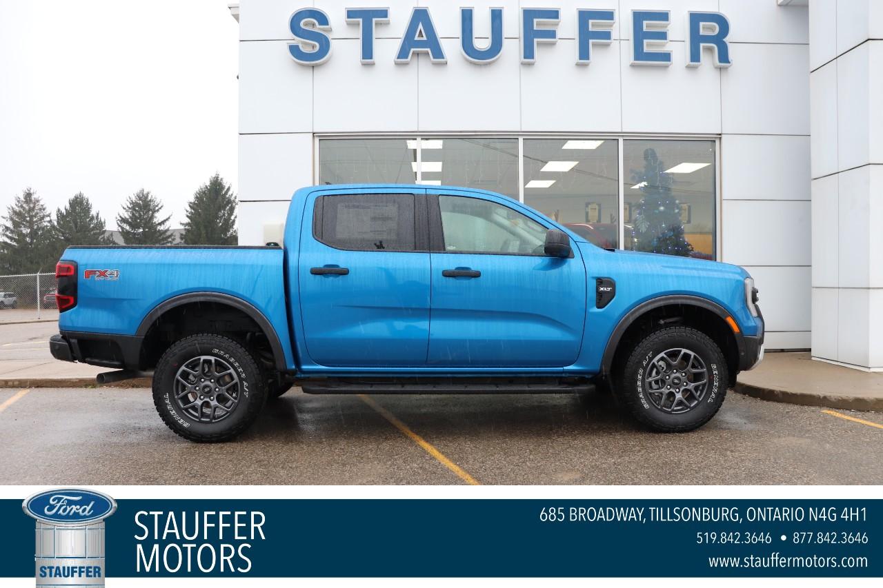 New 2024 Ford Ranger XLT 4WD SUPERCREW 5' BOX for sale in Tillsonburg, ON