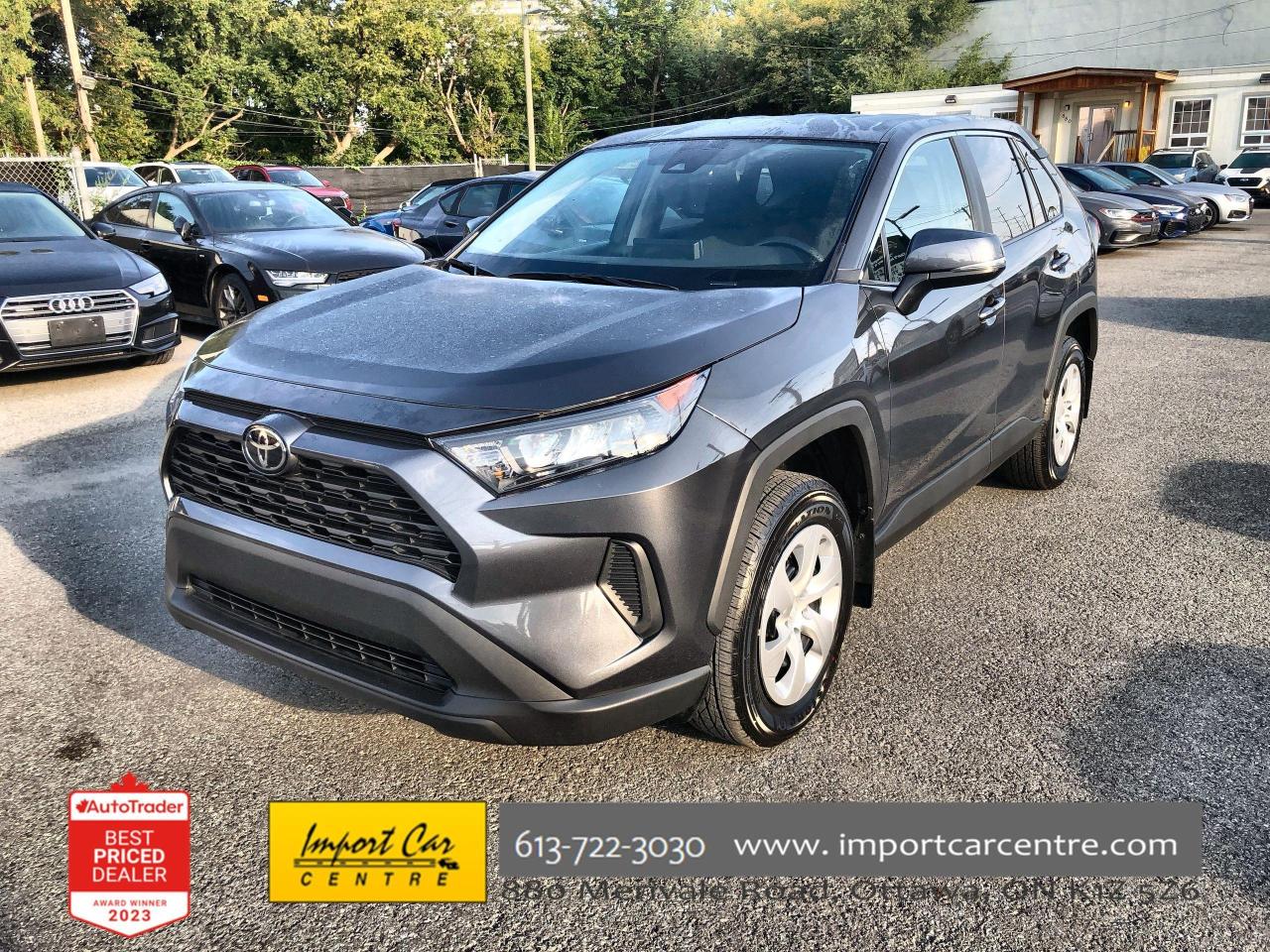 Used 2023 Toyota RAV4 LE AWD, LANE DEP., RADAR CRUISE, HTD. SEATS, BK.CA for sale in Ottawa, ON