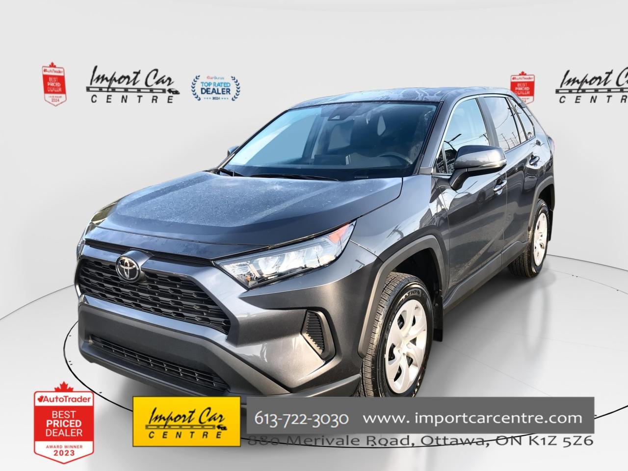 Used 2023 Toyota RAV4 LE AWD, LANE DEP., RADAR CRUISE, HTD. SEATS, BK.CA for sale in Ottawa, ON