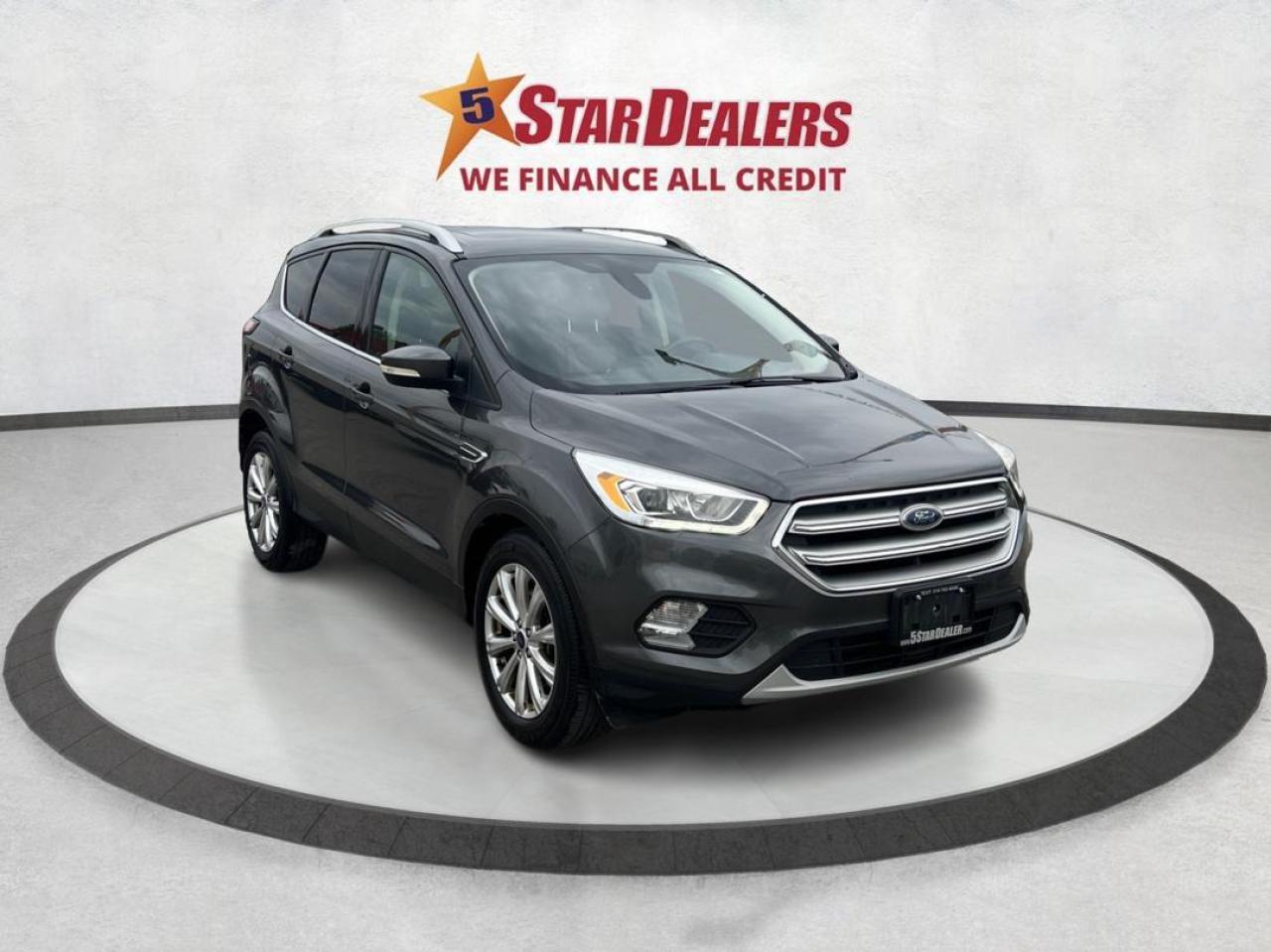 Used 2017 Ford Escape Titanium NAV LEATHER PANO ROOF! WE FINANCE ALL! for sale in London, ON