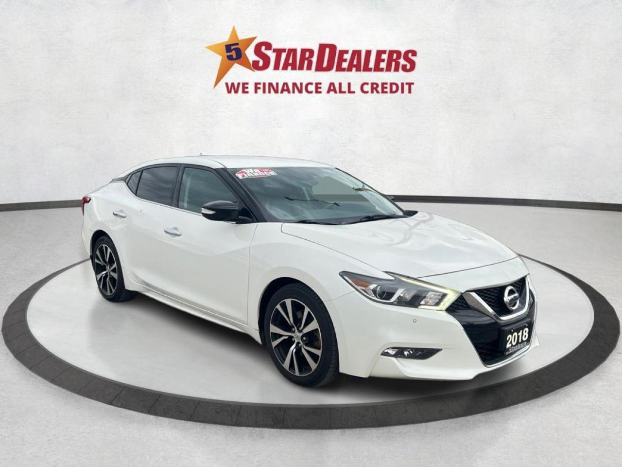 Used 2018 Nissan Maxima NAV LEATHER H-SEATS LOADED! WE FINANCE ALL CREDIT! for sale in London, ON