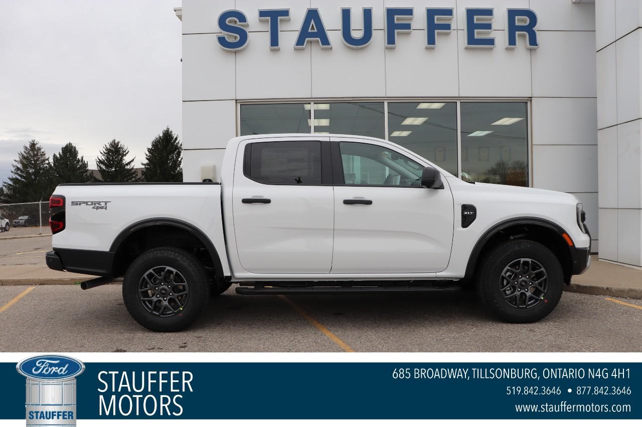 New 2024 Ford Ranger XLT 4WD SUPERCREW 5' BOX for sale in Tillsonburg, ON