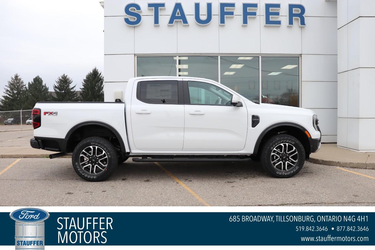 New 2024 Ford Ranger LARIAT 4WD SUPERCREW 5' BOX for sale in Tillsonburg, ON