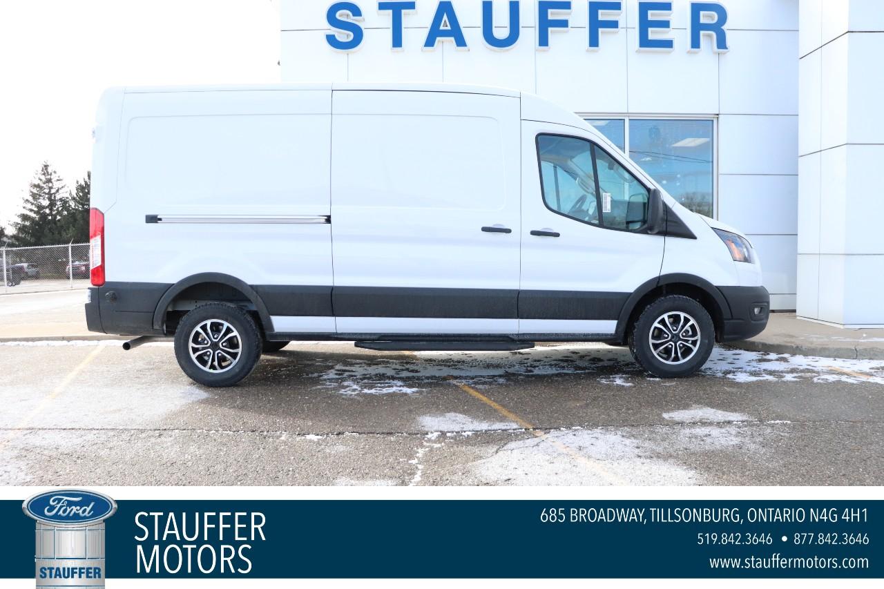 New 2024 Ford Transit Cargo Van BASE T-250 148 Med Rf 9070 GVWR RWD for sale in Tillsonburg, ON