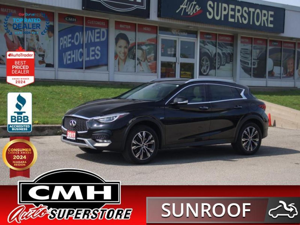 Used 2017 Infiniti QX30 Luxury  **LOW KMS - PANO ROOF** for sale in St. Catharines, ON